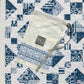 Handmade Baby Quilt or Adult Lap Quilt - Shibori Blue & White - Gender Neutral Quilt (36x36) Ready to Ship!