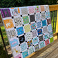 Storybook Baby Quilt - Handmade Baby Blanket, Snuggle With Baby and Find and Name all the Items (38x43) Gender Neutral - Ready to Ship!