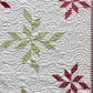 Christmas Snowflakes Handmade Quilt, Baby Blanket, Adult Lap Quilt - 47x47, Gender Neutral - Ready to Ship