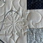 Handmade Snowman Baby Quilt (40x48.5) Double Sided!