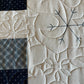Handmade Snowman Baby Quilt (40x48.5) Double Sided!