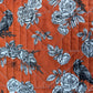 Halloween Table Runner - Handmade Quilted, Orange & Grey (15.5x49.5) READY TO SHIP!