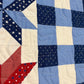 Handmade Star Spangled Table Runner - Patriotic Red, White & Blue -  Custom Order for MH