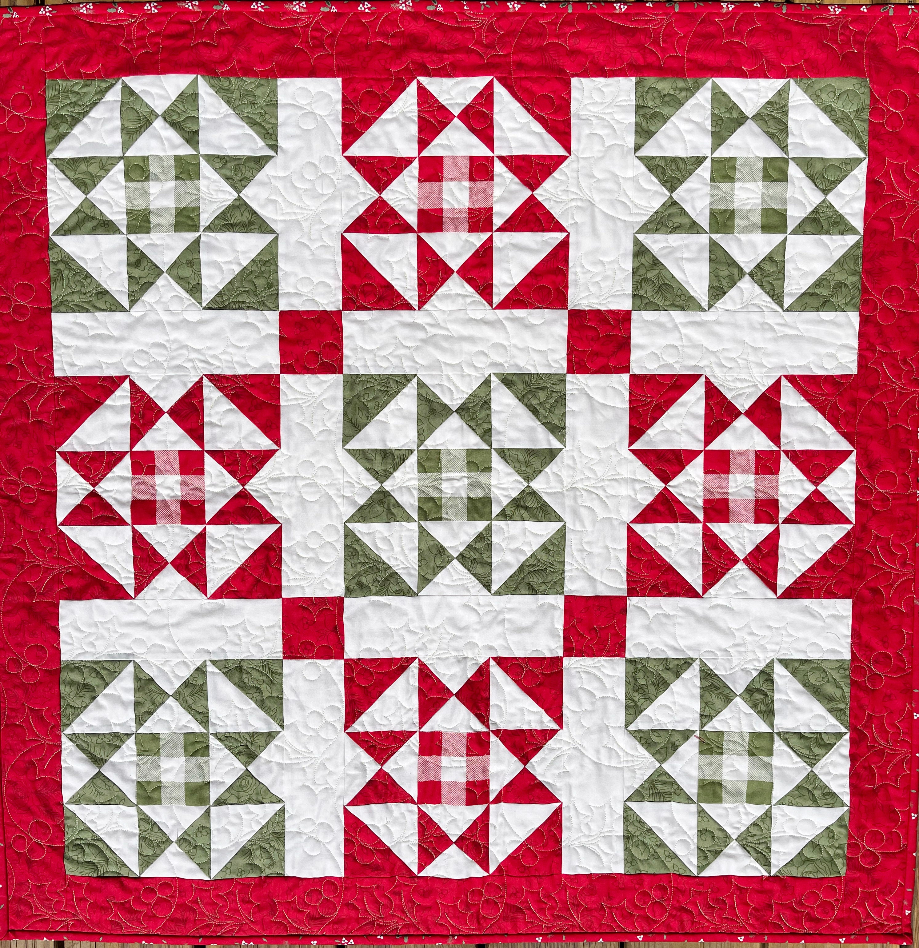 Handmade order chirtmas quilt