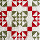 Handmade Christmas Baby Quilt, Baby's First Christmas Blanket, Adult Lap Quilt, Table Topper, Wall Hanging (37.5x37.5)