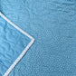 Handmade Throw Quilt - Stars & Clouds - Baby/Lap/Throw - 54(W)x57(L)