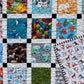 Handmade Horse Storybook Quilt (36.5x43) Custom Order for Kat