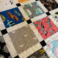 Storybook6 Handmade Baby Quilt - Special Order for Margot (37.75x43.5)