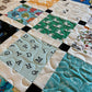 Storybook6 Handmade Baby Quilt - Special Order for Margot (37.75x43.5)
