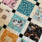 Storybook6 Handmade Baby Quilt - Special Order for Margot (37.75x43.5)