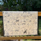 Storybook6 Handmade Baby Quilt - Special Order for Margot (37.75x43.5)