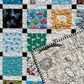 Storybook6 Handmade Baby Quilt - Special Order for Margot (37.75x43.5)