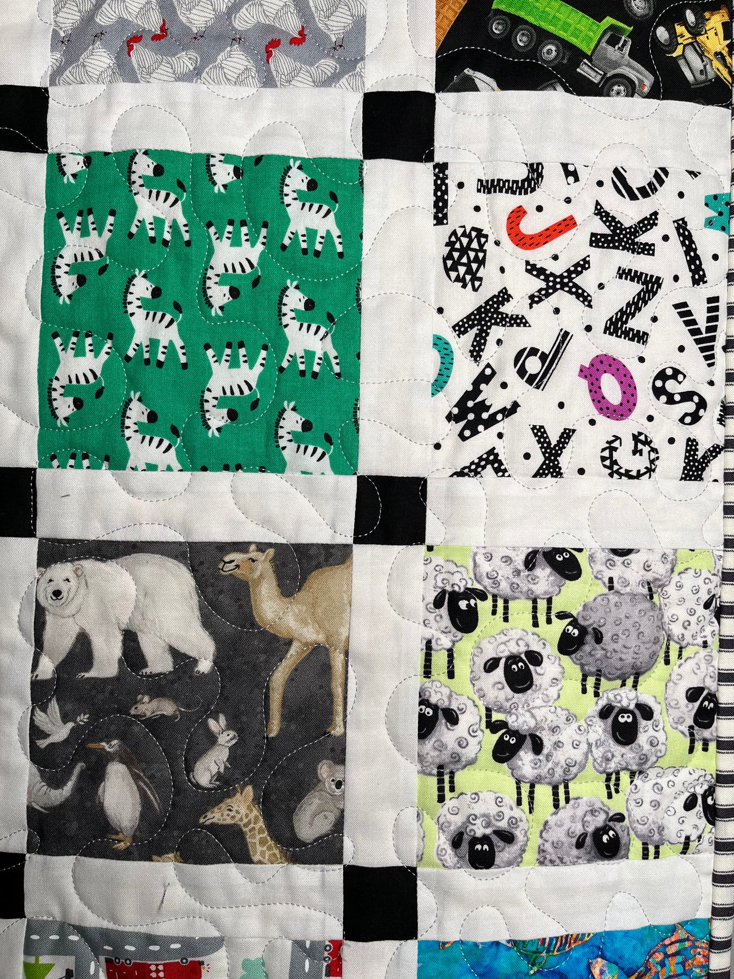 Storybook 8 Quilt - Custom Order for KS (39"x49")
