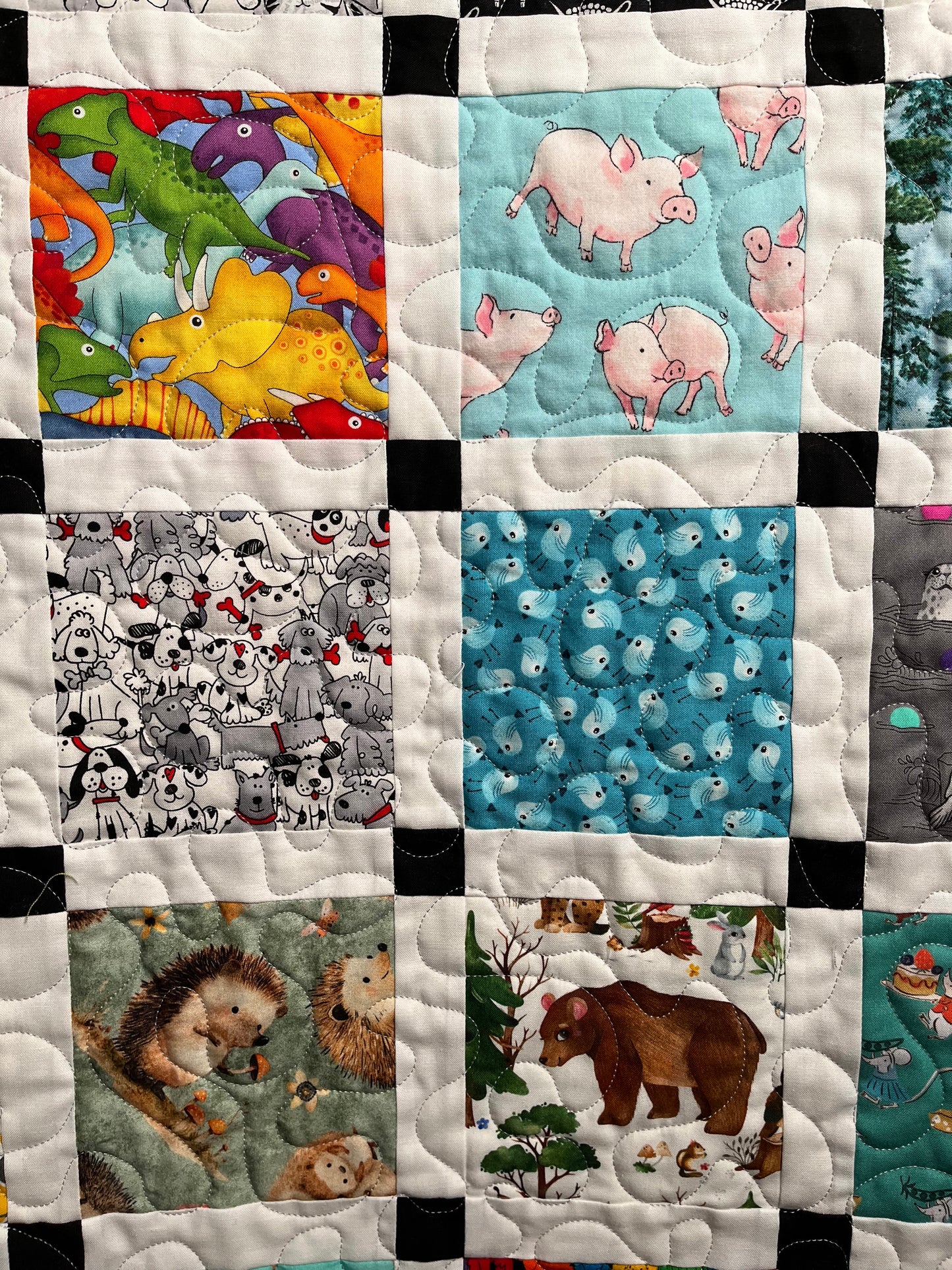 Storybook 8 Quilt - Custom Order for KS (39"x49")