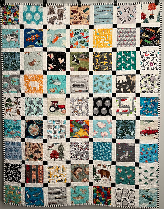 Storybook 8 Quilt - Custom Order for KS (39"x49")
