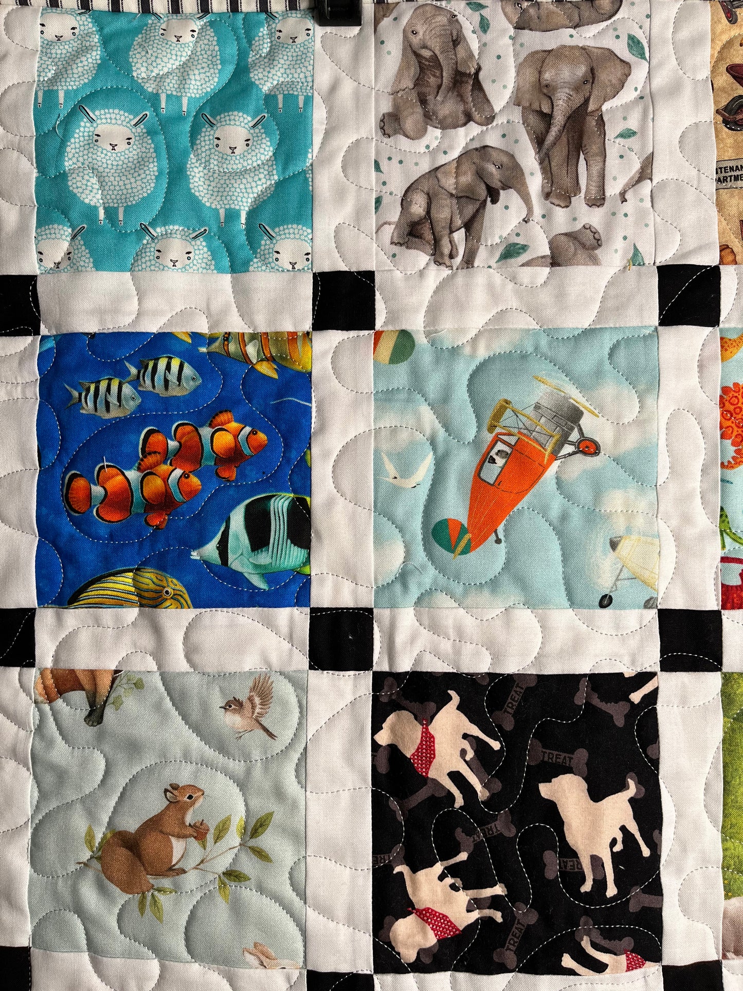 Storybook 8 Quilt - Custom Order for KS (39"x49")