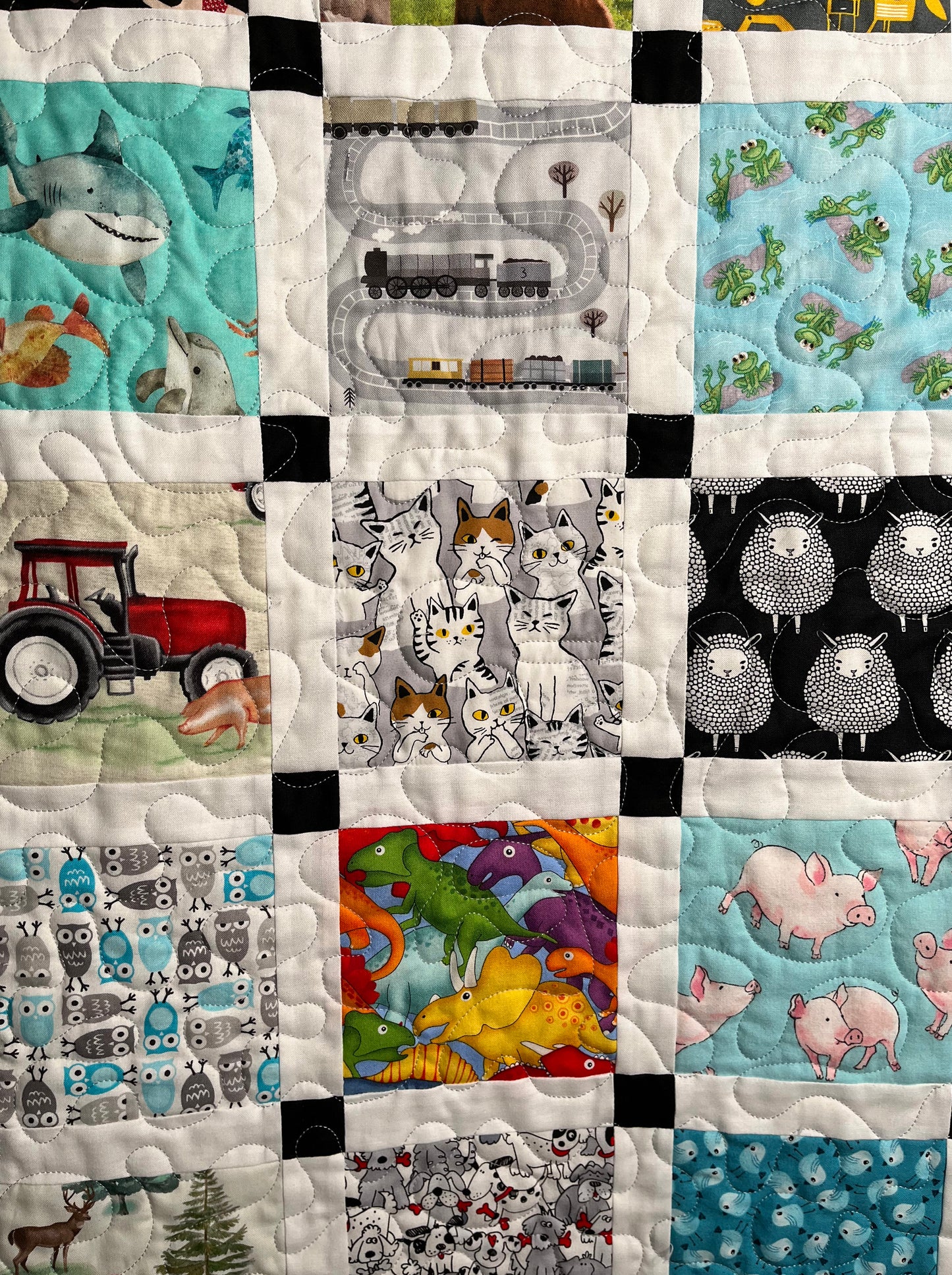 Storybook 8 Quilt - Custom Order for KS (39"x49")