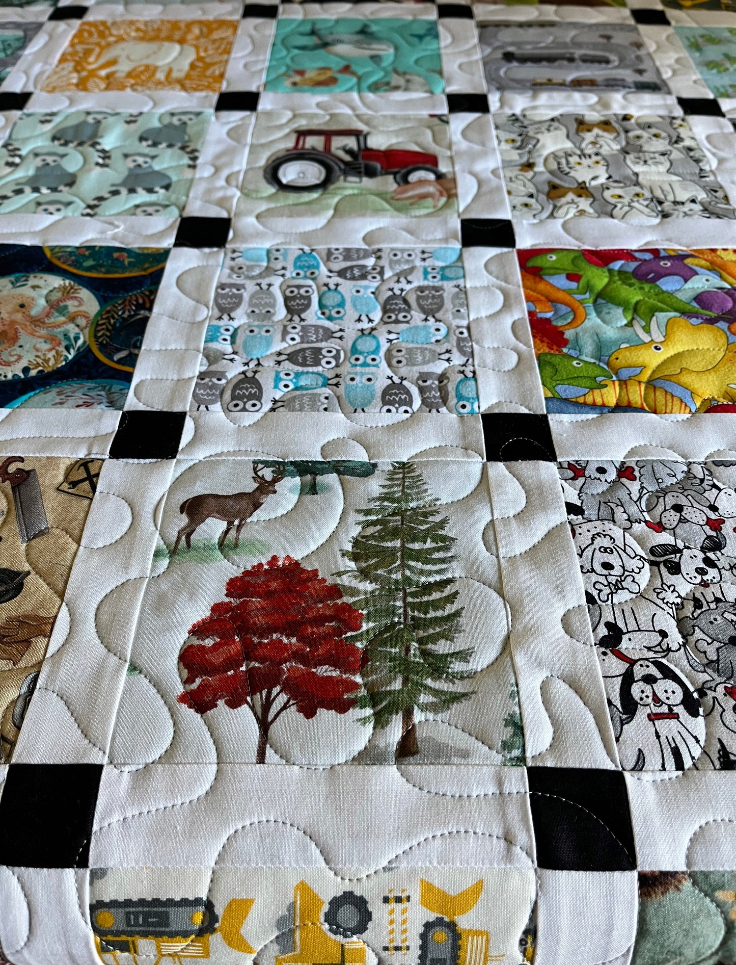 Storybook 8 Quilt - Custom Order for KS (39"x49")