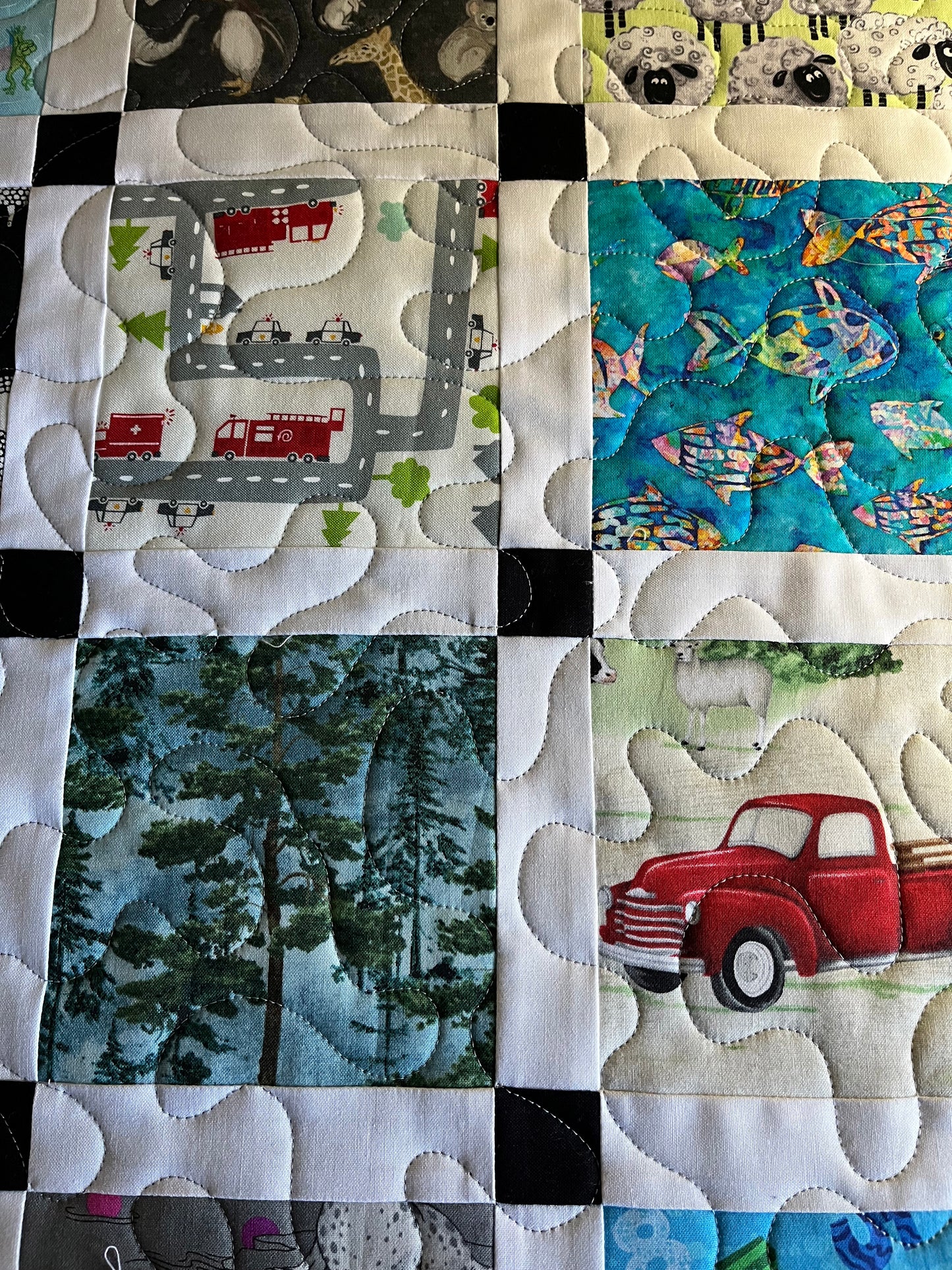 Storybook 8 Quilt - Custom Order for KS (39"x49")