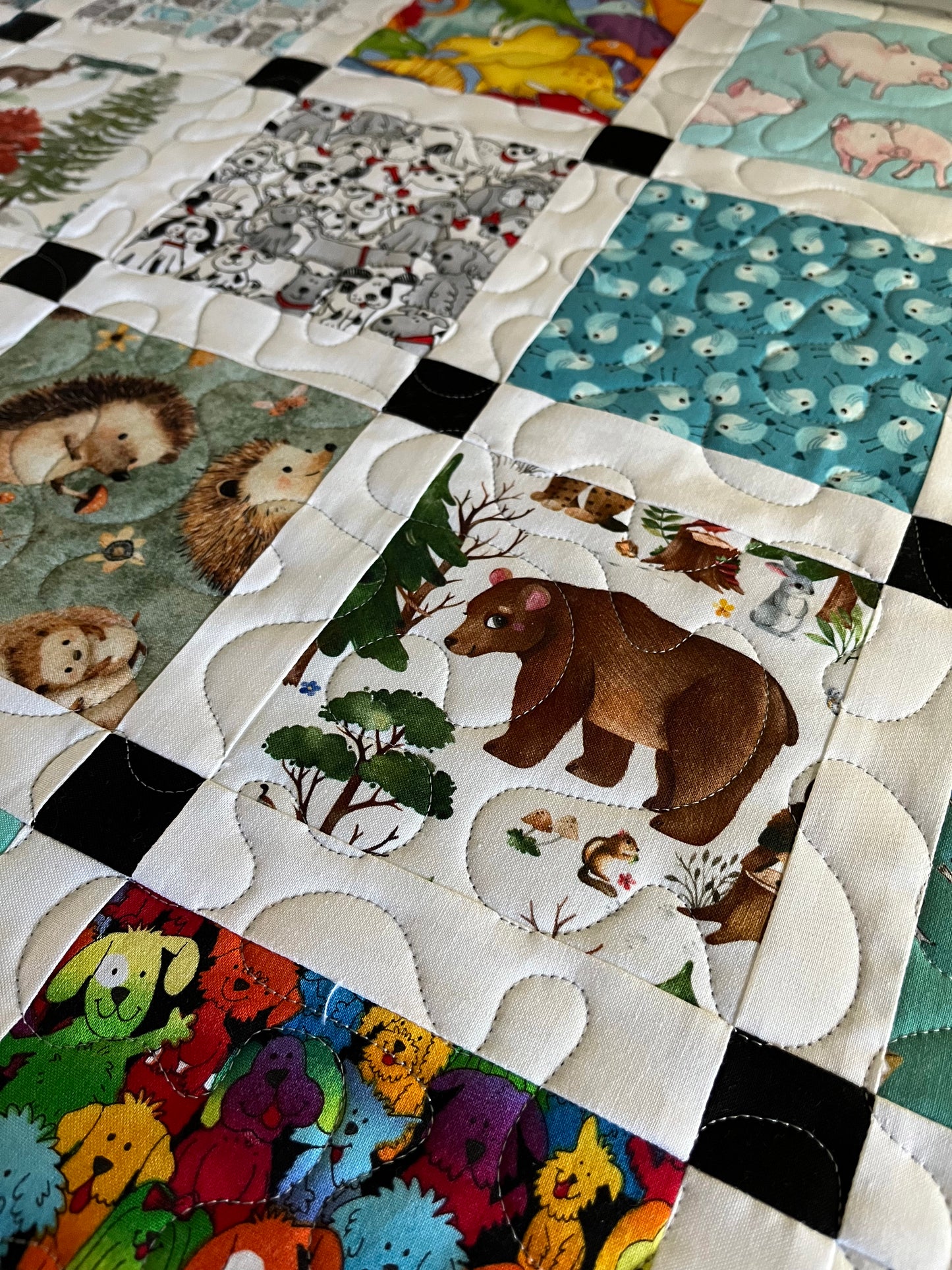 Storybook 8 Quilt - Custom Order for KS (39"x49")