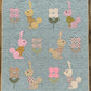 Handmade Easter Baby Quilt - Tilda Spring Hare Quilt - Lap Quilt - Custom Order for MH
