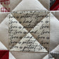 Handmade Throw Size Quilt, Hearts Patchwork Baby Blanket (50x60) Red, Grey & Pink, Holiday Gift - FREE MATCHING BAG!