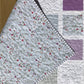 Butterfly Garden:  Purple, Pink, Grey & White Baby Quilt, Baby Blanket, Adult Lap Quilt - Ready to Ship