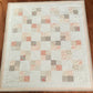 Handmade Peach/Pink Baby Quilt - Baby Blanket, Adult Lap Quilt, Custom Quilted - Ready to Ship