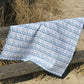 Handmade Baby Quilt or Adult Lap Quilt - Shibori Blue & White - Gender Neutral Quilt (36x36) Ready to Ship!