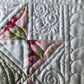 Baby Girl Quilt - Pink, Grey & White - Handmade Custom Heirloom Quality Baby Blanket - Ready to Ship