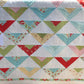 Vivian Rose:  Handmade Baby Quilt, Baby Blanket, Baby Girl Quilt, Adult Lap Quilt - Bright Colors, Custom Heirloom Quilt - Ready to Ship